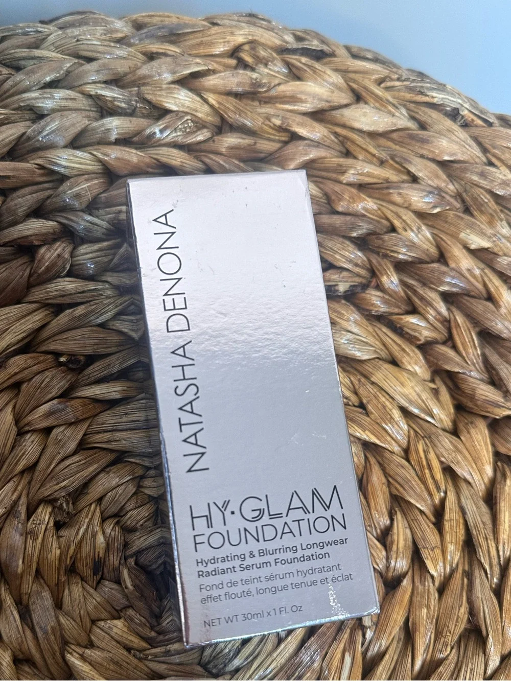 NWT Natasha Denona HY-GLAM Foundation in shade R5 medium rosy serum foundation